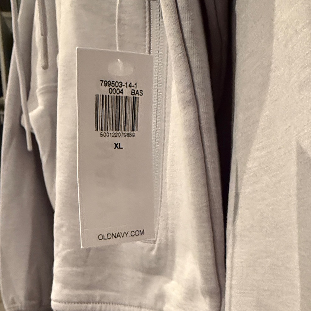 Old navy dynamic fleece Gray Half-Zip Pullover - Picture 3 of 5